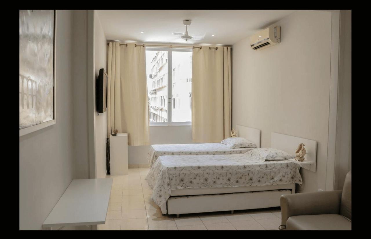Copacabana Vista Mar Studio, Som Estéreo em Todos os Ambientes, Amplo, internet 120Mb Río de Janeiro Exterior foto