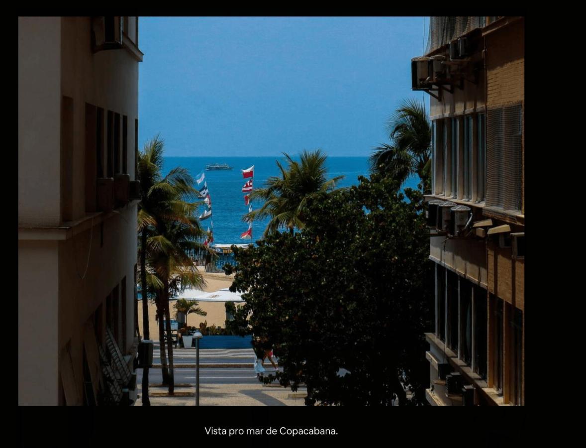 Copacabana Vista Mar Studio, Som Estéreo em Todos os Ambientes, Amplo, internet 120Mb Río de Janeiro Exterior foto